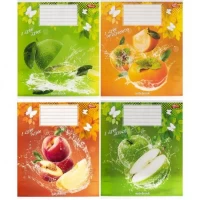 Зошит кольоровий 12 аркушів, лінія 3526