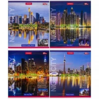 Зошит кольоровий 96 аркушів, клітинка 3570