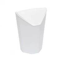 Відро для сміття пластикове 1,2л з поворотною кришкою 18*12*9см B075 Відро для сміття пластикове 1,2л з поворотною кришкою 18*12*9см B075