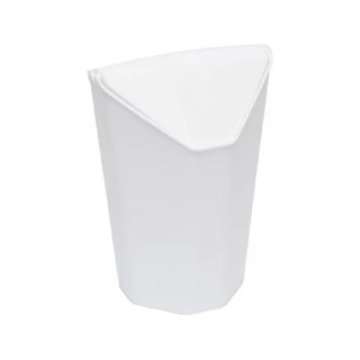 Відро для сміття пластикове 1,2л з поворотною кришкою 18*12*9см B075 Відро для сміття пластикове 1,2л з поворотною кришкою 18*12*9см B075