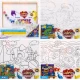 Креативна творчість Розмальовка за номерами Coloring by numbers 31см*31см ДТ-ОО-09417