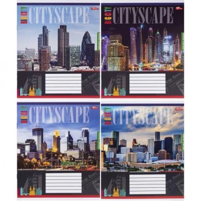 Зошит кольоровий 18 аркушів, клітинка 3669