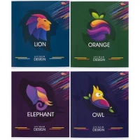 Зошит кольоровий 60 аркушів, лінія 3411  N