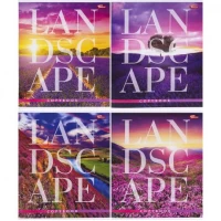 Зошит кольоровий 96 аркушів, клітинка 3655 N