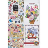 Зошит-словник В5  ін/яз. 40 листів на скобі, обкладинка картон 229751