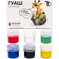 Набір гуашевих фарб  6*16 мл, 7С: 7C20602