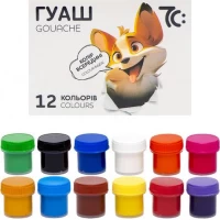 Набір гуашевих фарб  12*10 мл, 7С: 7C21203