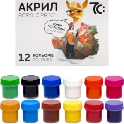 Набір акрилових  фарб  12*10 мл, 7С: 7C51202