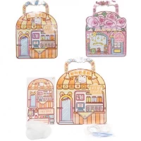 Книжка-будиночок 8локацій з паперовою лялькою XM-JD8682EF XM-JD8682EF