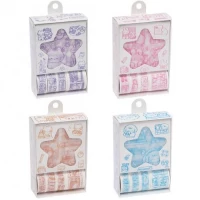 Набір для творчості Скотч декоративний паперовий 4шт + наліпки 4аркуші XM-JD2890D