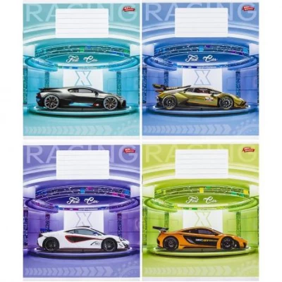 Зошит кольоровий 18 аркушів, клітинка 3501 M Зошит кольоровий 18 аркушів, клітинка 3501 M