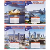 Зошит кольоровий 24 аркуші, лінія 3674 N