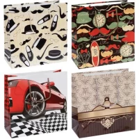 Пакет кольоровий квадрат Чоловічий 24х24х10 см 4030 Пакет кольоровий квадрат Чоловічий 24х24х10 см 4030