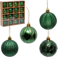 Набір куль 16шт D6см Зелений 6279-7В