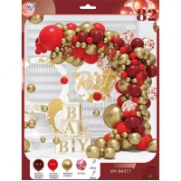 Набір повітряних куль 82шт для створення фотозони - арки HY-04317 Набір повітряних куль 82шт для створення фотозони - арки HY-04317