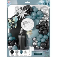 Набір повітряних куль 90шт  для створення фотозони - арки HY-04319