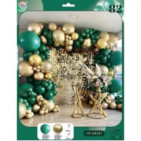 Набір повітряних куль 82шт  для створення фотозони - арки HY-04321