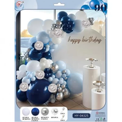 Набір повітряних куль 90шт  для створення фотозони - арки HY-04325