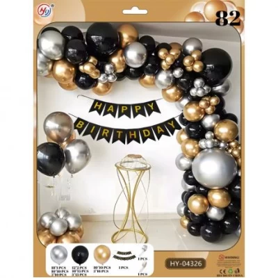 Набір повітряних куль 82шт  для створення фотозони - арки HY-04326
