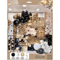 Набір повітряних куль 82шт  для створення фотозони - арки HY-04327