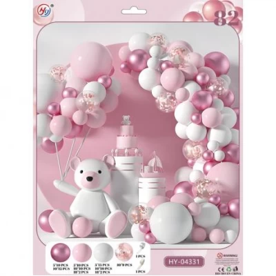 Набір повітряних куль 82шт для створення фотозони - арки HY-04331