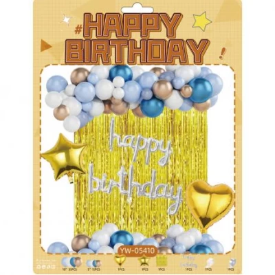 Набір повітряних куль 56шт для створення фотозони - арки YW-05410 зі шторкою Водоспад