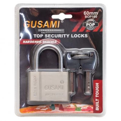 Замок навісний 60мм GUSAMI N-60мм Замок навісний 60мм GUSAMI N-60мм