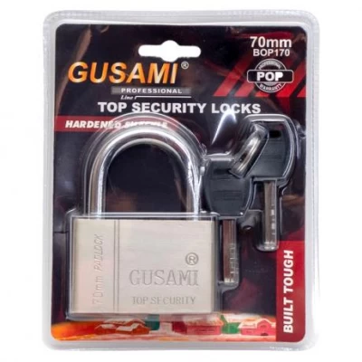 Замок навісний 70мм GUSAMI N-70мм Замок навісний 70мм GUSAMI N-70мм