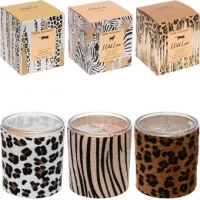 Ароматична свічка  Wild Love AXW2024 у скляному стакані  D8*9см