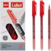Ручка кулькова Luva Ellott ET2406-50 червона