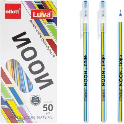 Ручка кулькова Luva Ellott ET2407-50 синя