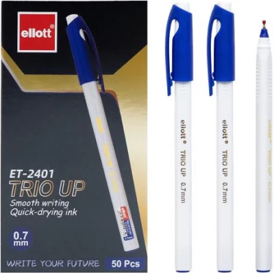 Ручка масляна  Trio Up Ellott ET2401-50 синя