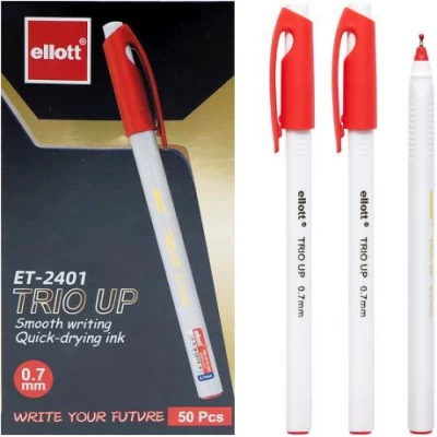 Ручка масляна  Trio Up Ellott ET2401-50 червона