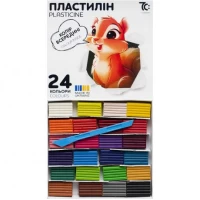 Пластилін 24 кольори по 8г, 7С: 7C32401