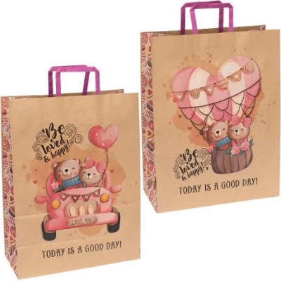 Пакет паперовий КРАФТ 32х15х42см KGB 324215-19