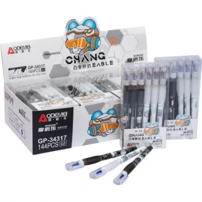 Ручка пише-стирає 34317 синя