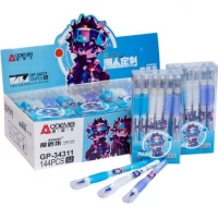 Ручка пише-стирає 34311 синя