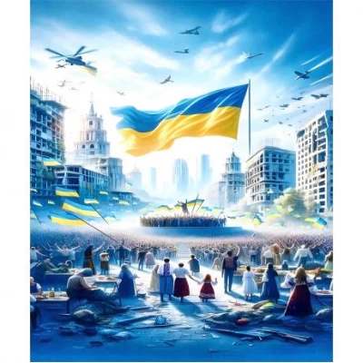 Алмазний живопис 40х50 IMAGE14 у картонній коробці