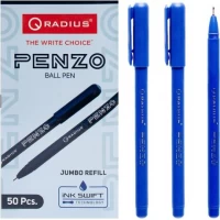 Ручка PENZO -Jumbo Refill 6000м  RADIUS 50 штук, синя 505752