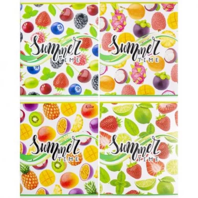 Зошит кольоровий 12 аркушів, лінія 3464