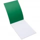 Блокнот А5 на скобі 36л., чистий лист ВА5936 Зелений