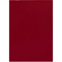 Блокнот А5 на скобі 36л., чистий лист ВА5936 Червоний