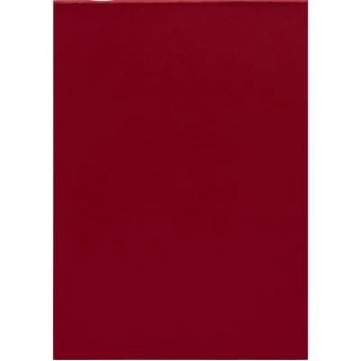 Блокнот А5 на скобі 36л., чистий лист ВА5936 Червоний