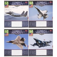 Зошит кольоровий 12 листів, клітина 3699