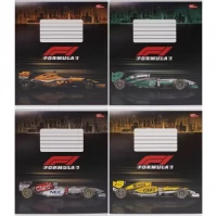 Зошит кольоровий 18 аркушів, клітинка 3709