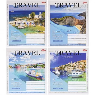 Зошит кольоровий 18 аркушів, клітинка 3710