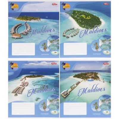 Зошит кольоровий 18 аркушів, клітинка 3713