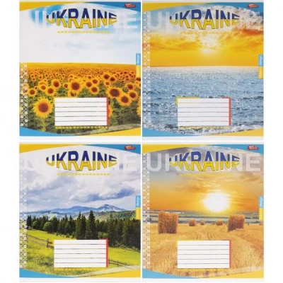 Зошит кольоровий 18 аркушів, клітинка 3716 N Зошит кольоровий 18 аркушів, клітинка 3716 N