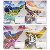 Зошит кольоровий 24 аркуші, клітинка 3723 N