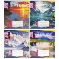 Зошит кольоровий 24 аркуші, клітинка 3726 N